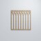 Ekena Millwork Medium Cedar Park Decorative Fretwork Wood Wall Panels, Birch, 15 3/8"W x 15 3/8"H x 3/8"T WALW16X16X0375CRPBI - alternate 5